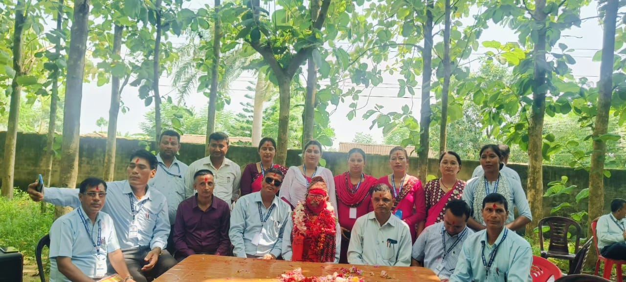 आज मनिकुमार तामाङ सरको बिदाई कार्यक्रम